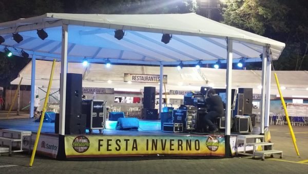 Começou a Festa Inverno Solidário Santos 2017