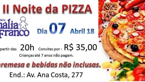 Vem aí a II Noite da Pizza